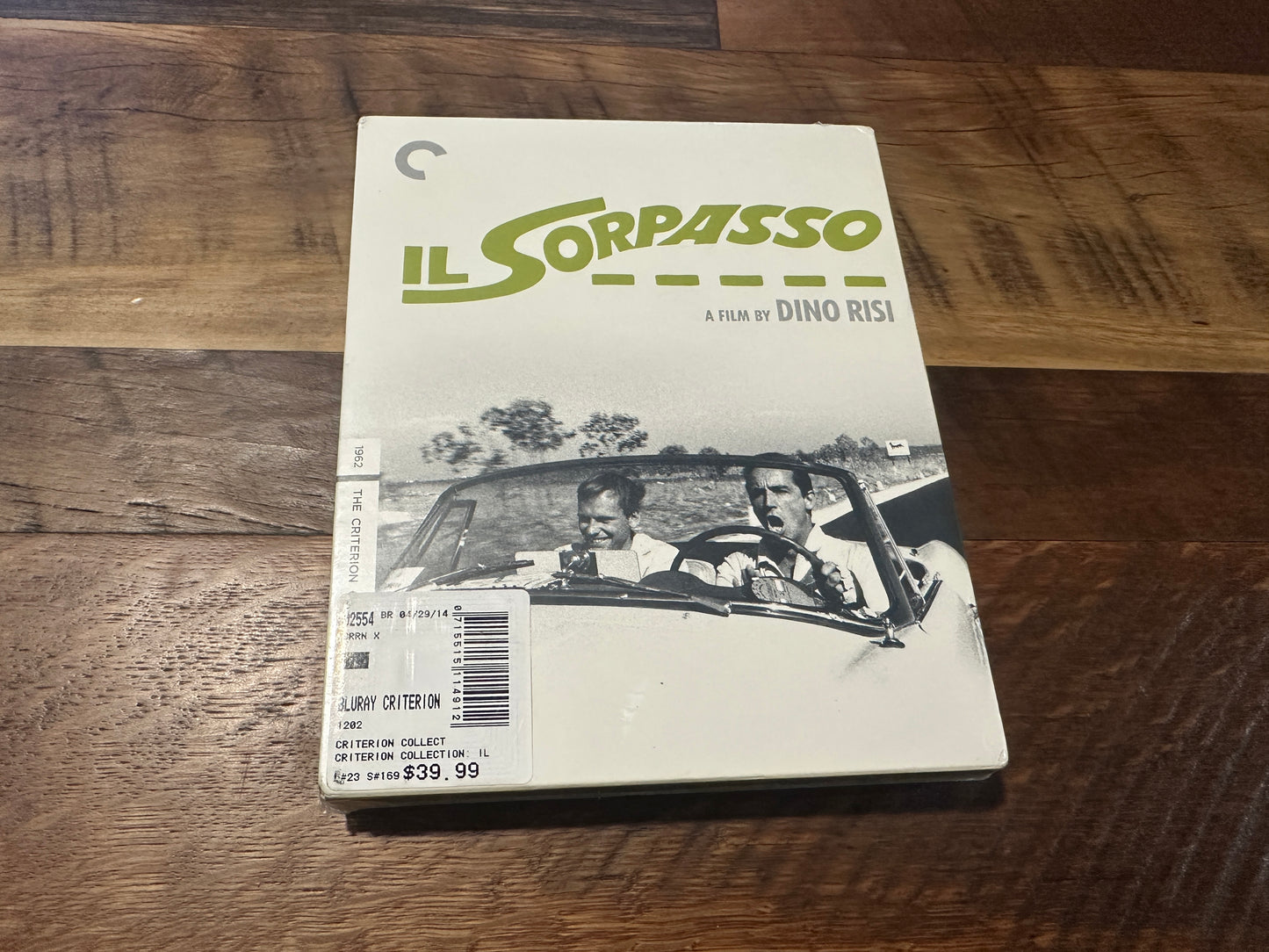 IL Sorpasso Blu ray/DVD-Criterion Collection-Special Edition-60’s Classic-NEW