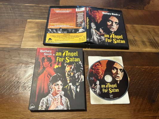 An Angel For Satan Blu ray-Severin Films-Barbara Steele Classic-