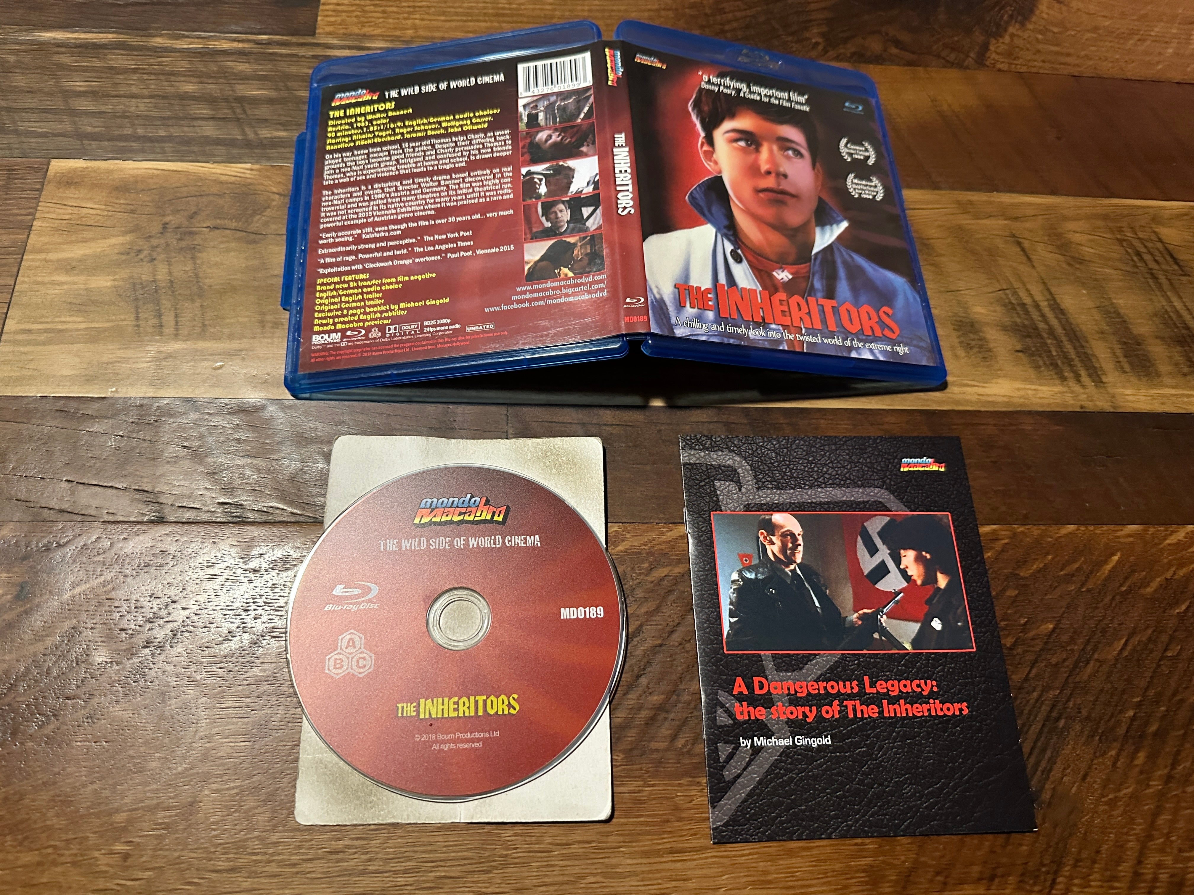 The Inheritors (Blu ray, Mondo Macabro, 80’s Classic, Widescreen ...