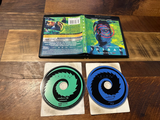 Spiral (4K Ultra HD/Blu ray, Lionsgate, 2 Disc, Widescreen, No Digital)
