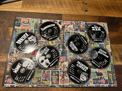 Universal Classic Monsters Limited Ed Collection (4K Ultra HD, Large 8 Disc Set)