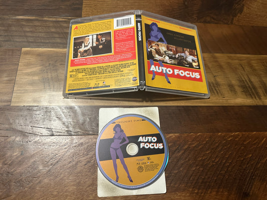 Auto Focus Blu ray-Twilight Time-Limited Ed-3000 Made-2002 Classic-