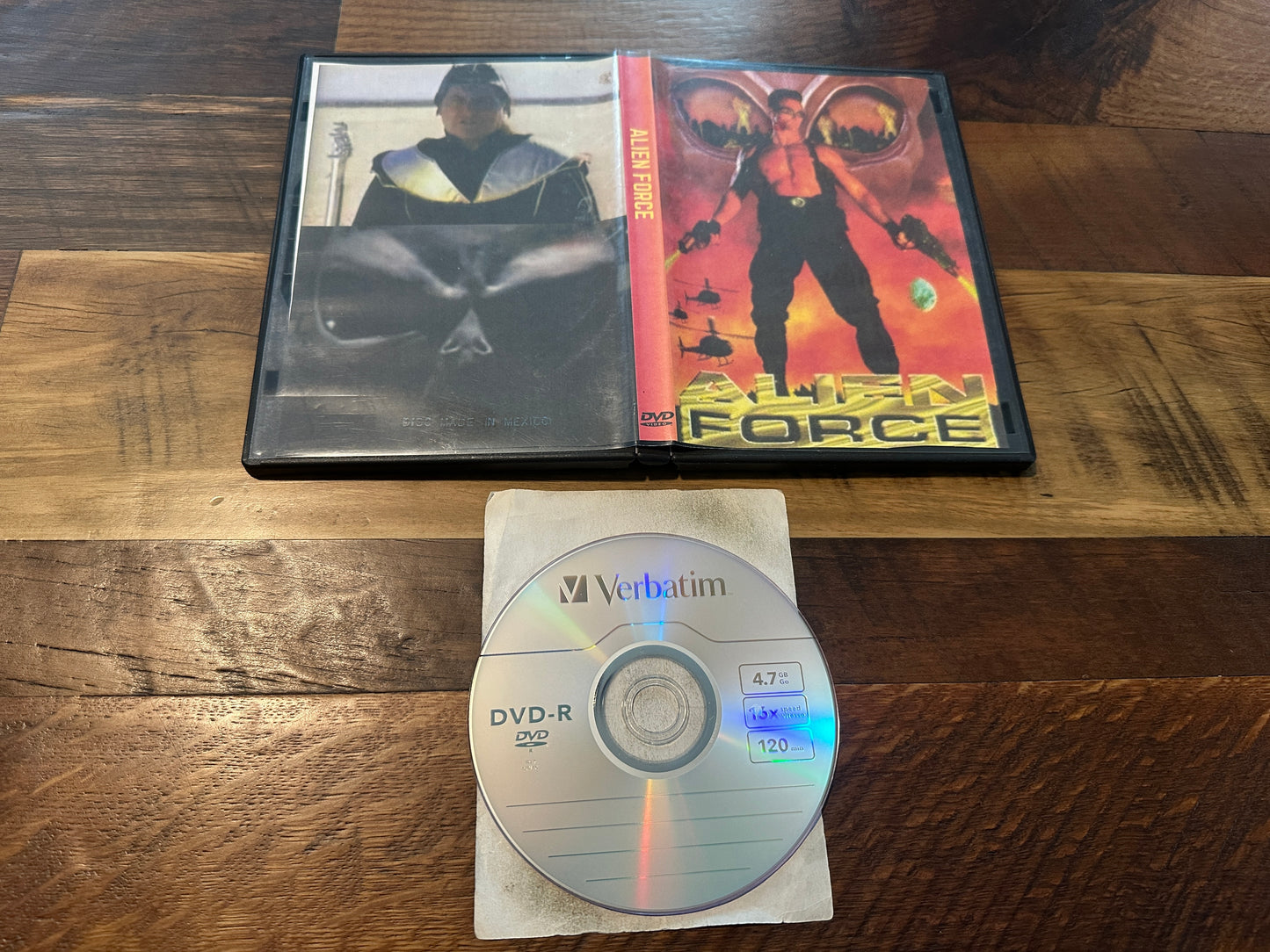 Alien Force 1996 (DVD-R, Obscure, 90’s Sci Fi Classic, Ron Ford)