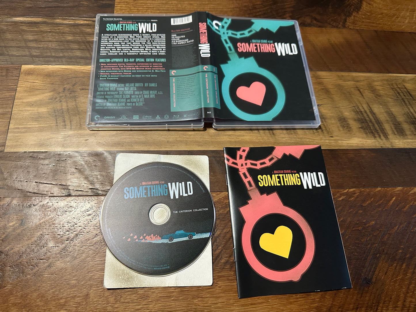 Something Wild (Blu ray, Criterion Collection, Special Edition, 80’s Classic)