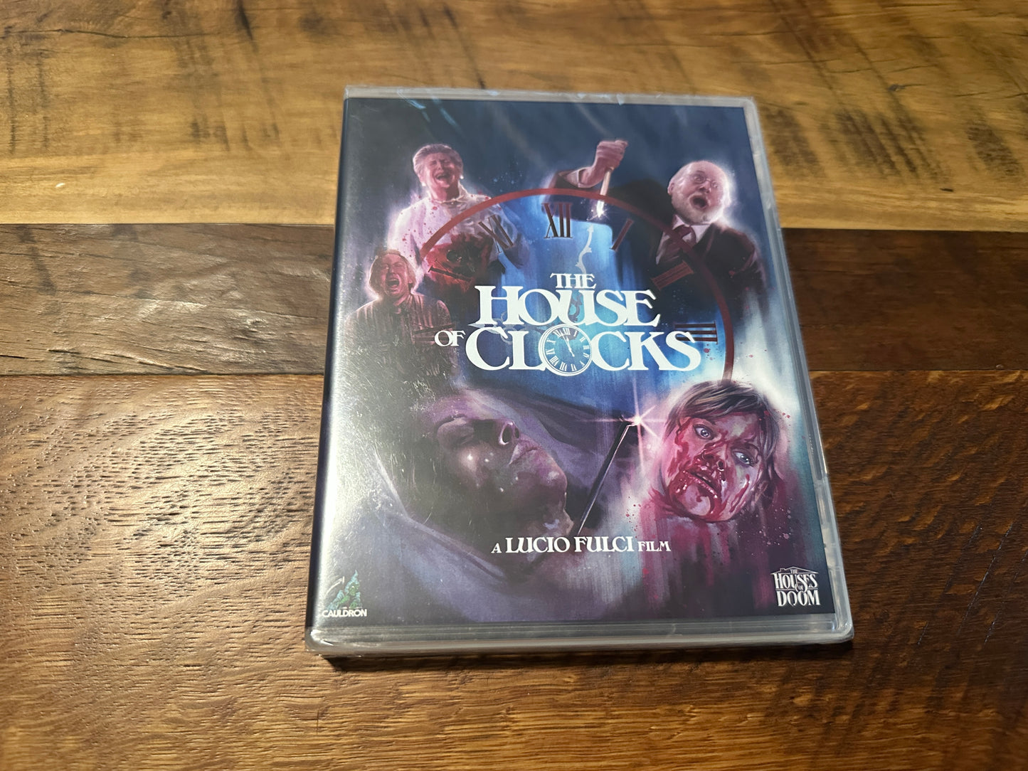 The House of Clocks (Blu Ray, Cauldron Films, Umberto Lenzi, NEW)