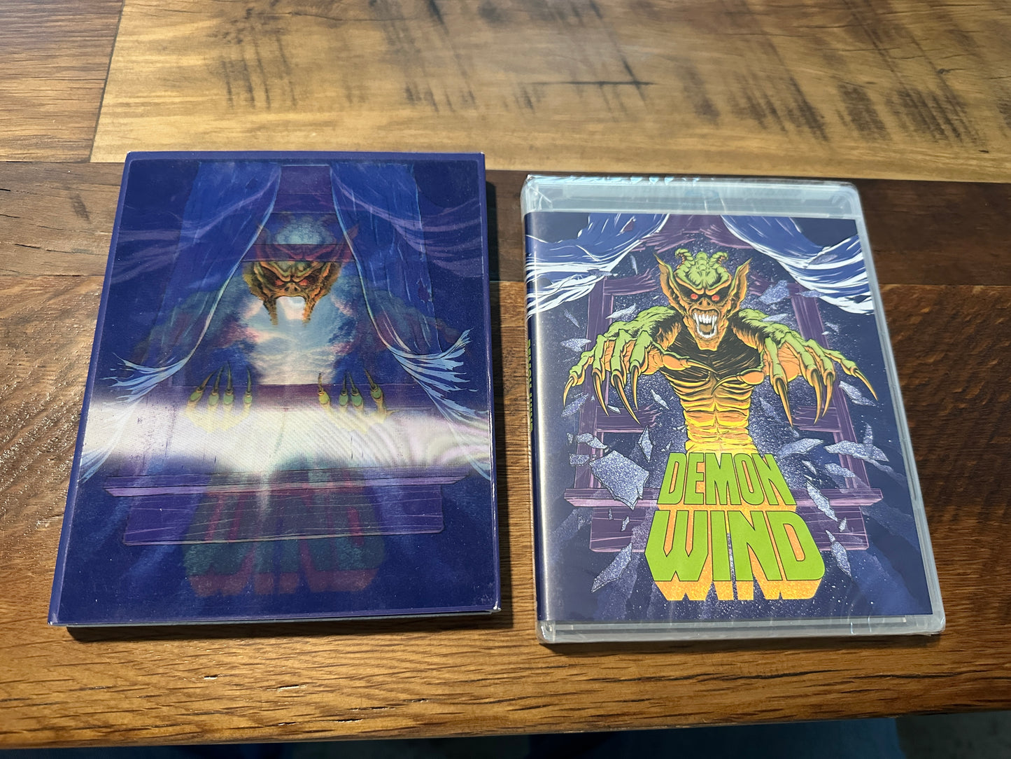 Demon Wind (Blu ray/DVD, Vinegar Syndrome, Lenticular Slipcover, NEW)
