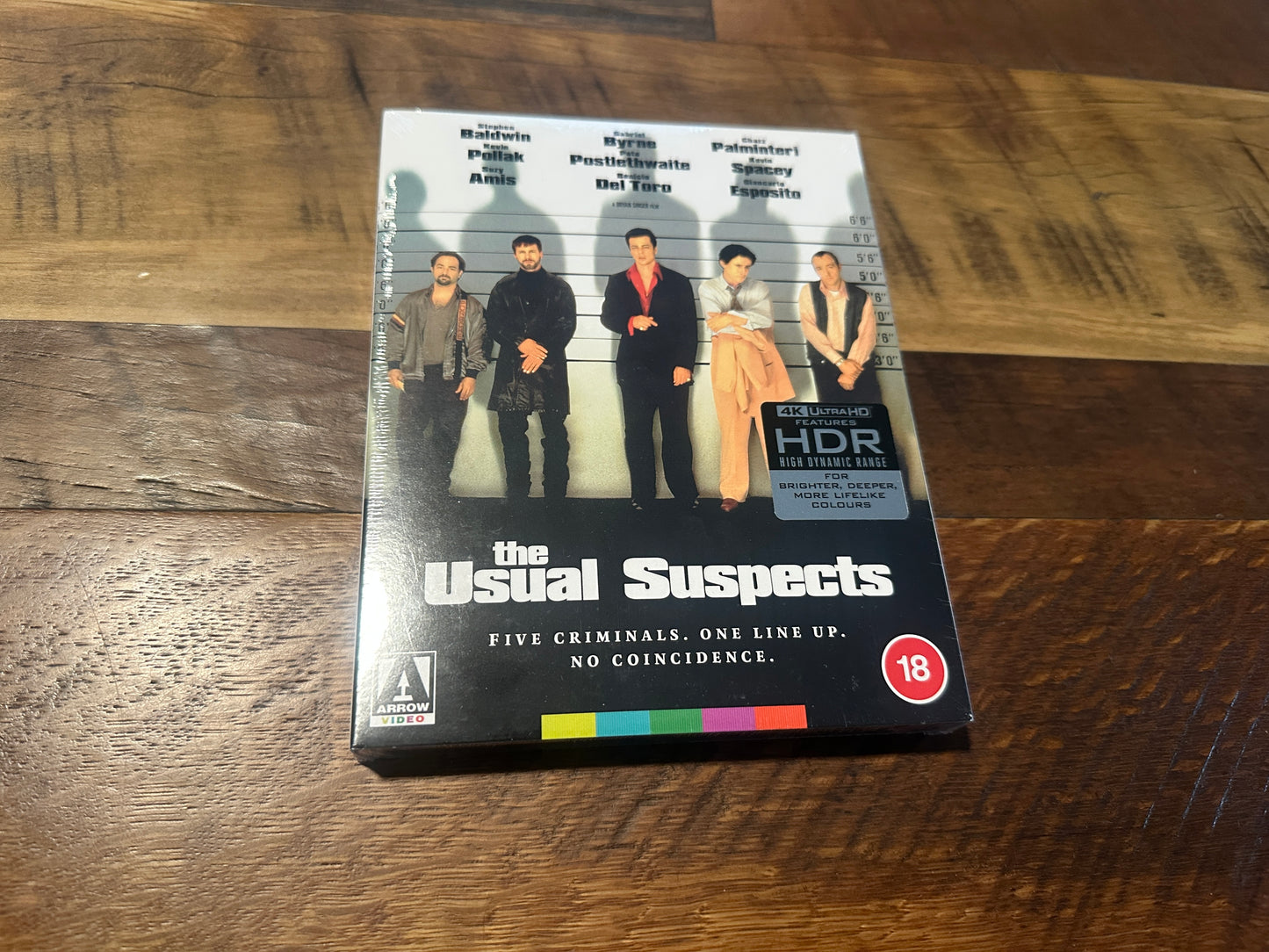 The Usual Suspects (4K Ultra HD, Slipcover, Arrow Video, NEW/Sealed)
