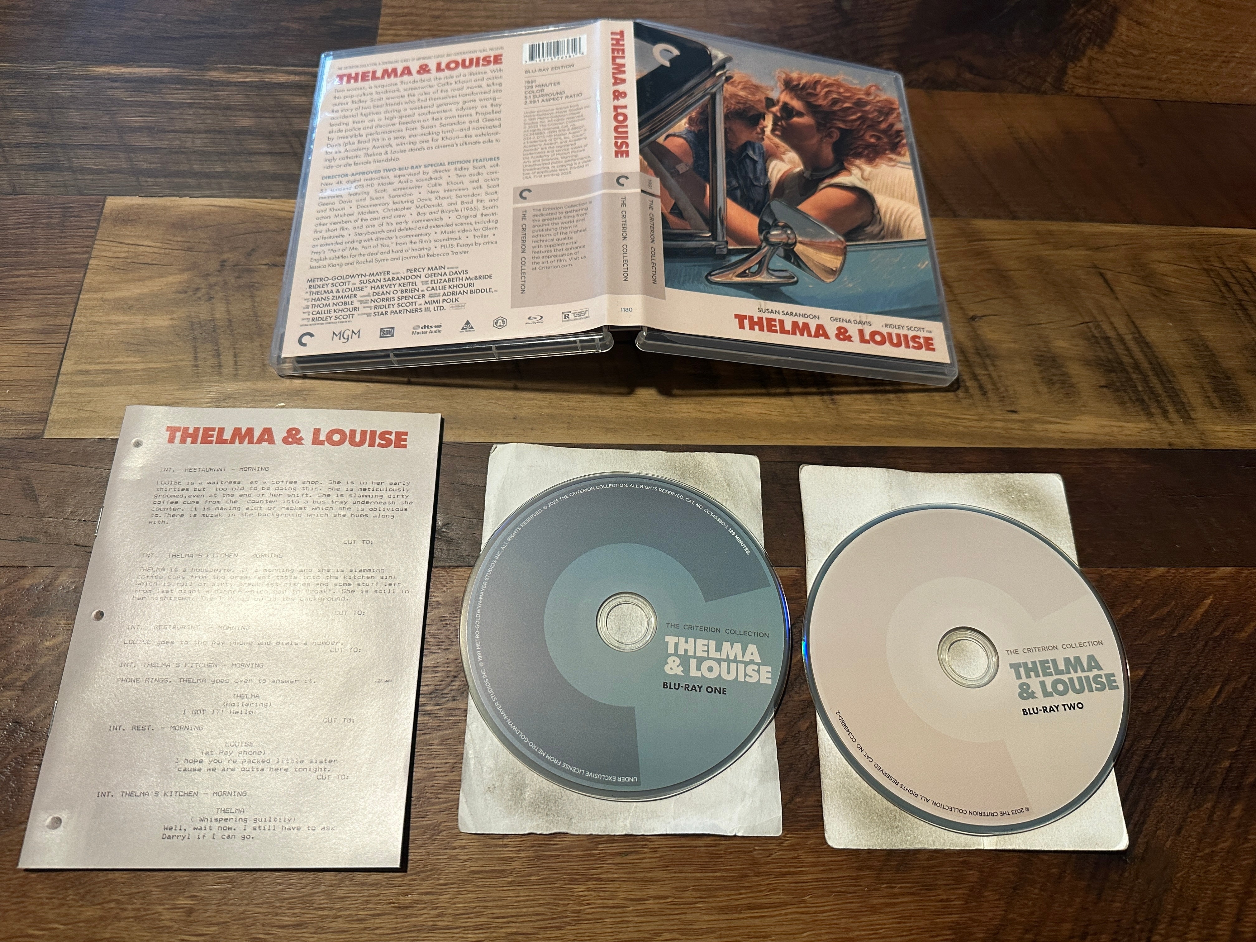 Thelma & Louise (Blu ray, Criterion Collection, Special Edition, 90’s