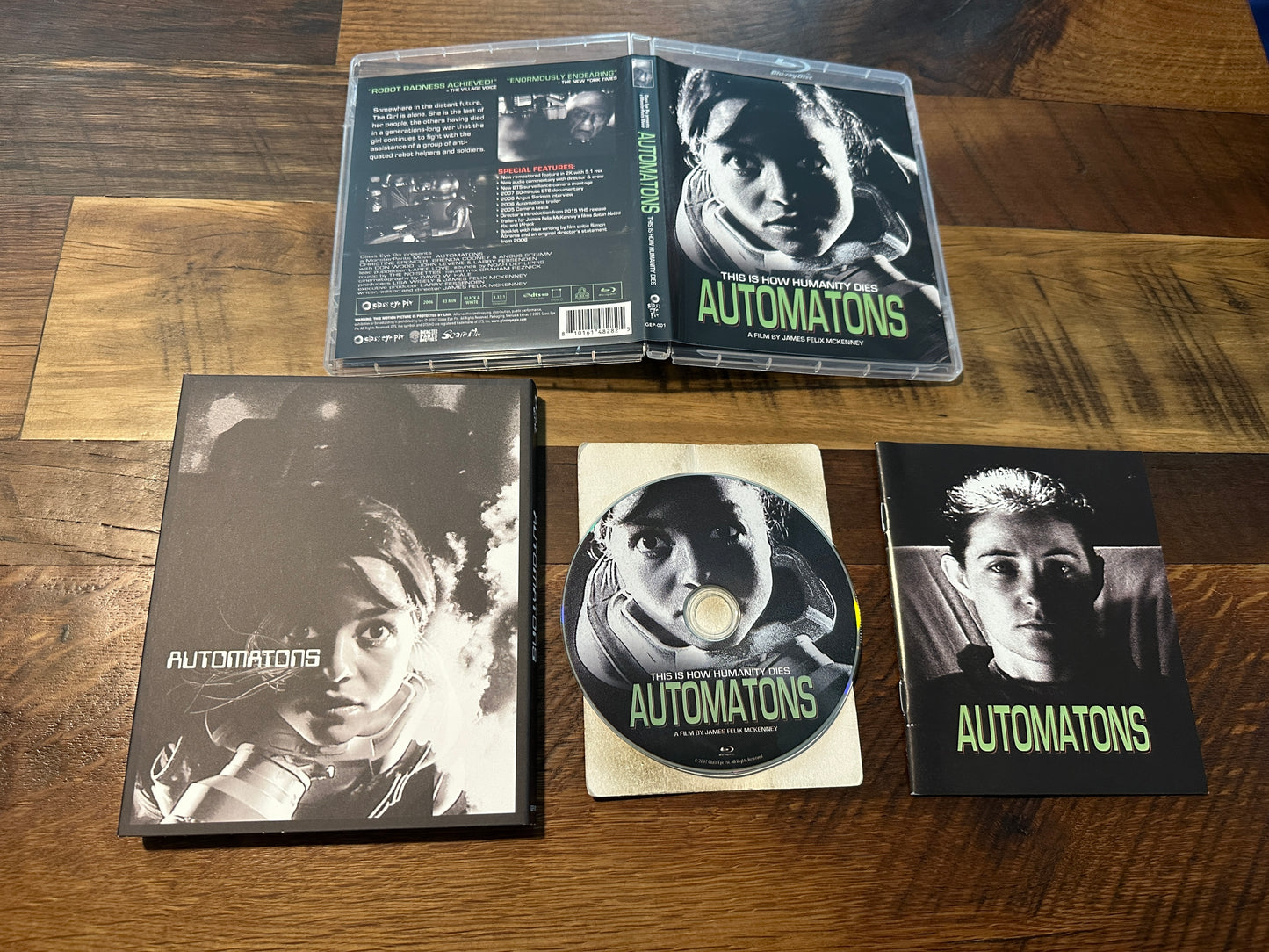 Automatons (Blu ray, Vinegar Syndrome Partner Label, Slipcover)