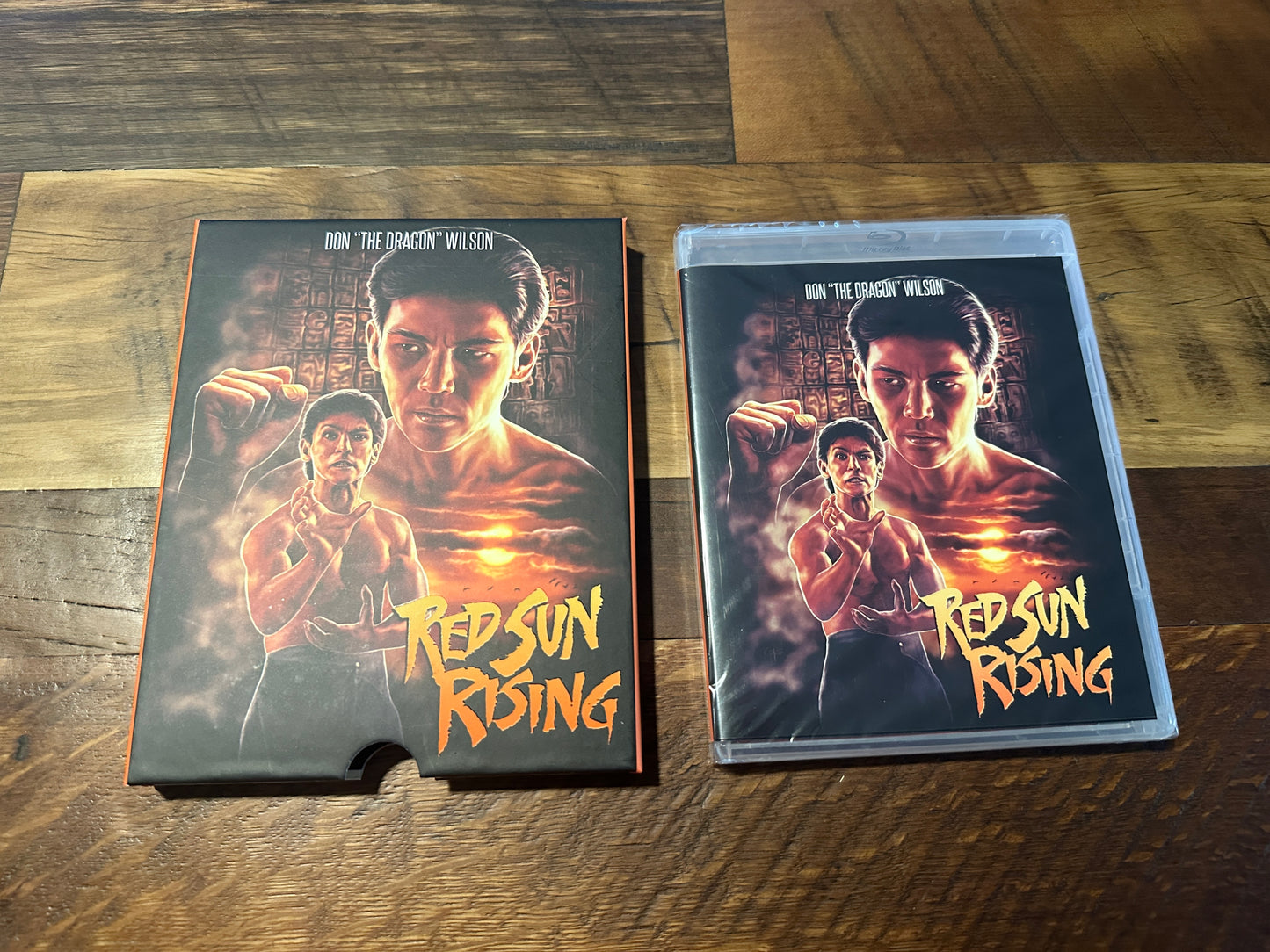 Red Sun Rising (Blu ray, Vinegar Syndrome, Slipcover, Poster)m, NEW)