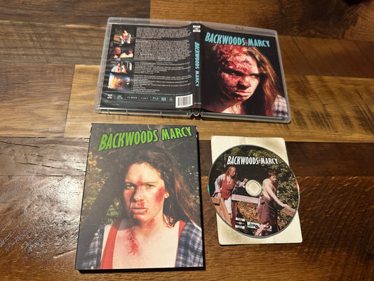 Backwoods Marcy (Blu ray, Vinegar Syndrome, Slipcover, Horror)