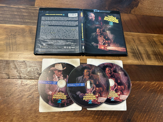 The Texas Chainsaw Massacre 2 (4K Ultra HD, Vinegar Syndrome, 80’s Horror)