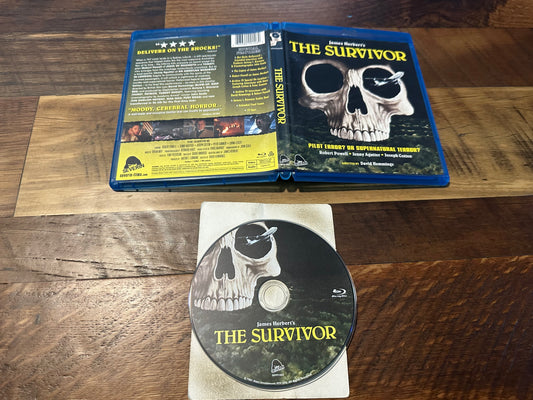 The Survivor Blu ray-Severin Films-80’s Classic Horror-Widescreen-