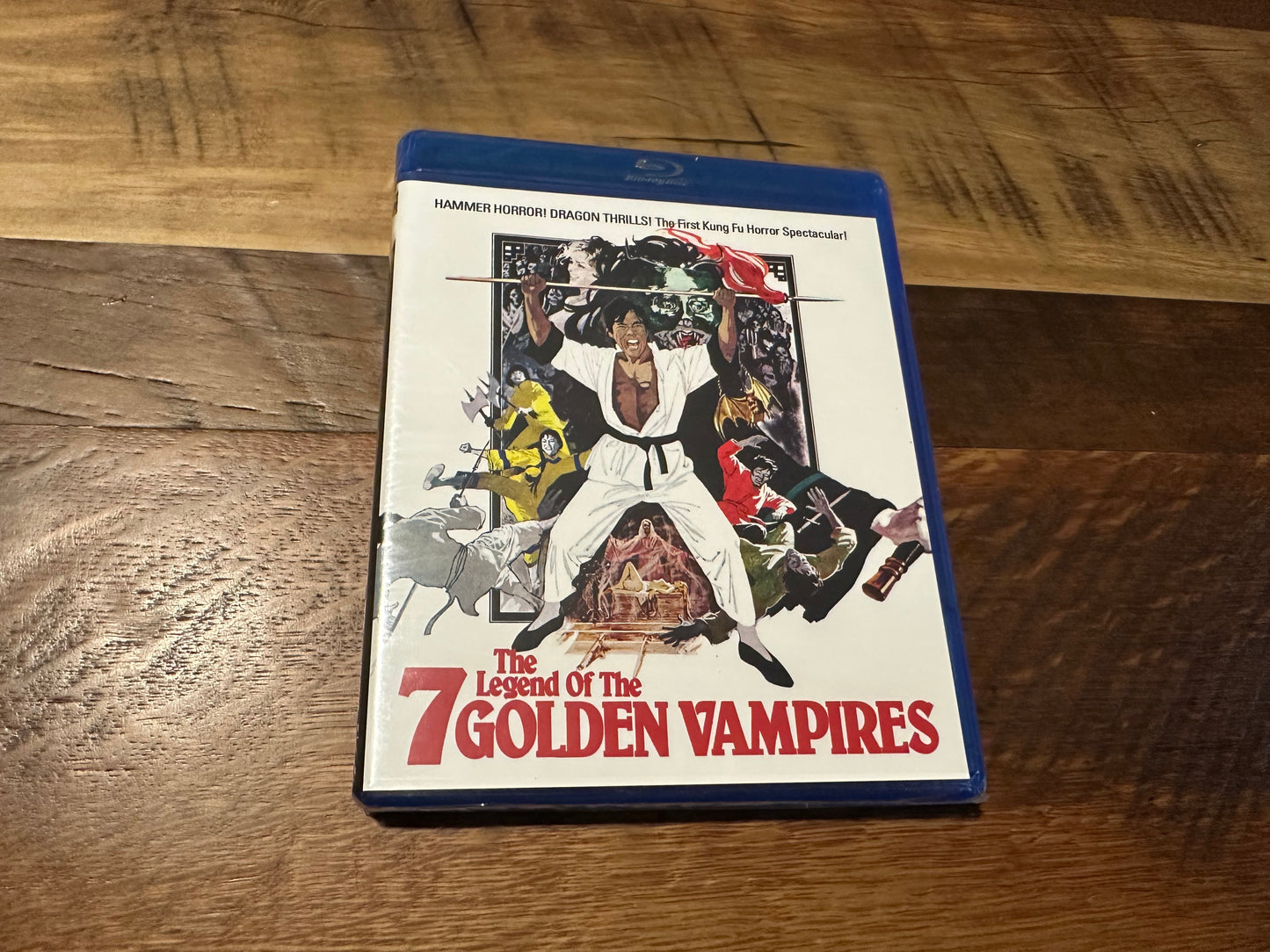 The Legend of the 7 Golden Vampires Blu ray-Scream Factory-NEW-