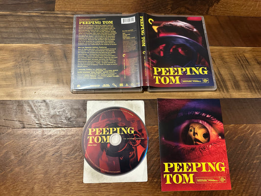 Peeping Tom Blu ray-Criterion Collection-60’s Classic-Special Edition-