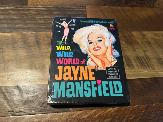 The Wild, Wild World Of Jayne Mansfield & Mondo Balordo Blu ray-Boxset-Severin-NEW
