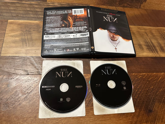 The Nun 4K Ultra HD/Blu ray-Warner Bros-2 Disc-No Digital-