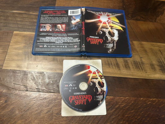 Graveyard Shift (Blu ray, Scream Factory, 90’s Stephen King Horror)