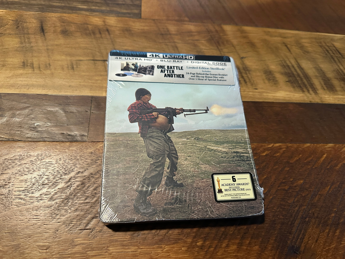 One Battle After Another (4K Ultra HD, Steelbook, Limited Edition, NEW)