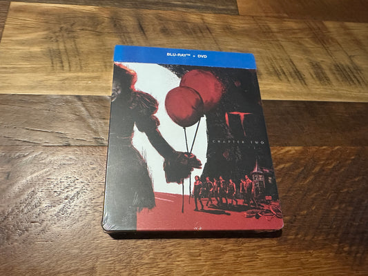 It Chapter two Blu ray/DVD-Steelbook-Import-Classic-NEW/Sealed