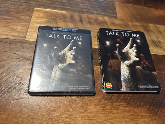 Talk To Me 4K Ultra HD/Blu ray-Lionsgate-Slipcover-2 Disc-NEW/Sealed