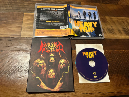 Heavy Metal Blu ray-Vinegar Syndrome Partner Label-Slipcover-