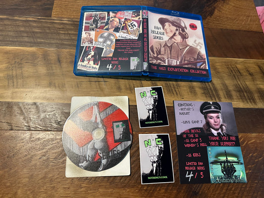 The Nazi Exploitation Collection BD-R 5 Movie Collection-Ultra Rare Only 5 Made-