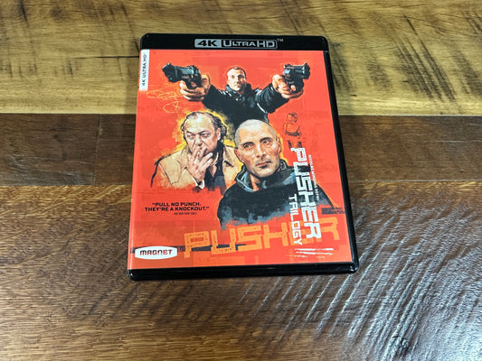 The Pusher Trilogy (4K Ultra HD, Part 1-3, Magnolia Home Entertainment)