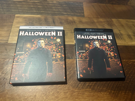 Halloween II (4K Ultra HD/Blu ray, Scream Factory, OOP Hard Slipcover)