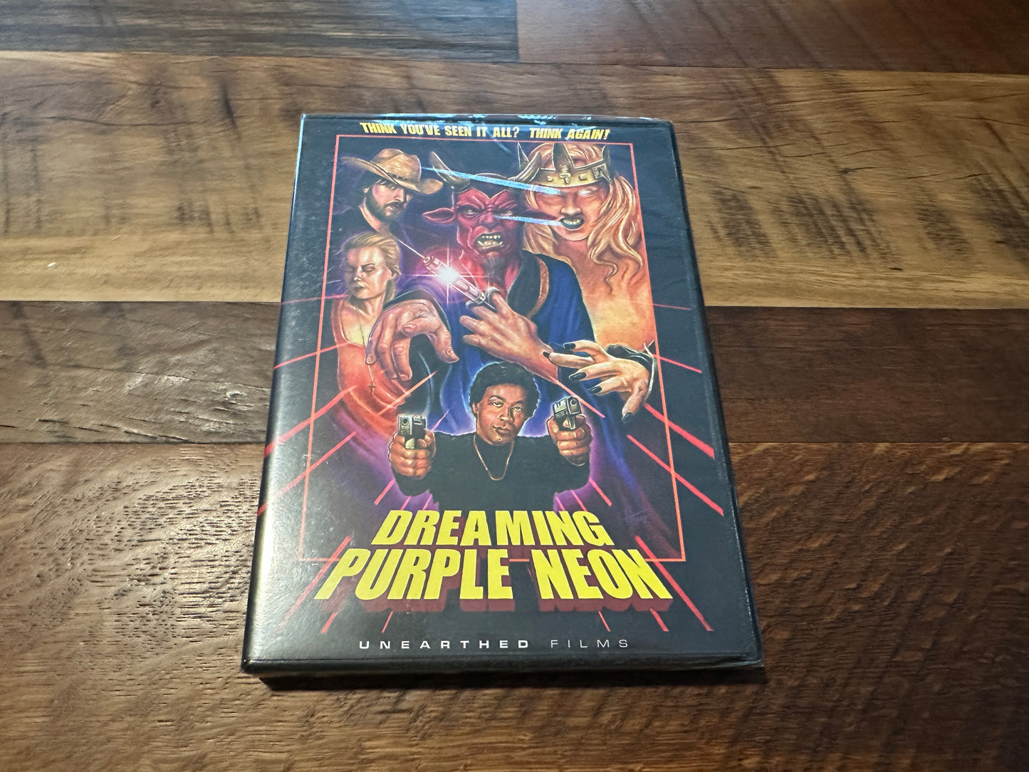 Dreaming Purple Neon (DVD, Unearthed Films, Obscure Horror, NEW)