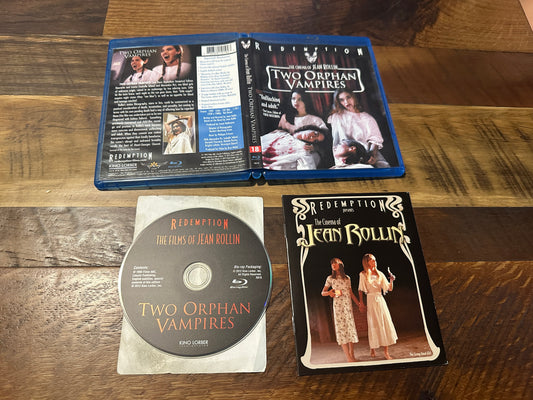 Two Orphan Vampires (Blu ray, Kino Lorber, Jean Rollin 90’s Classic)