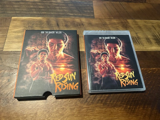 Red Sun Rising Blu ray-Vinegar Syndrome-Slipcover-Only 5000 Made-NEW