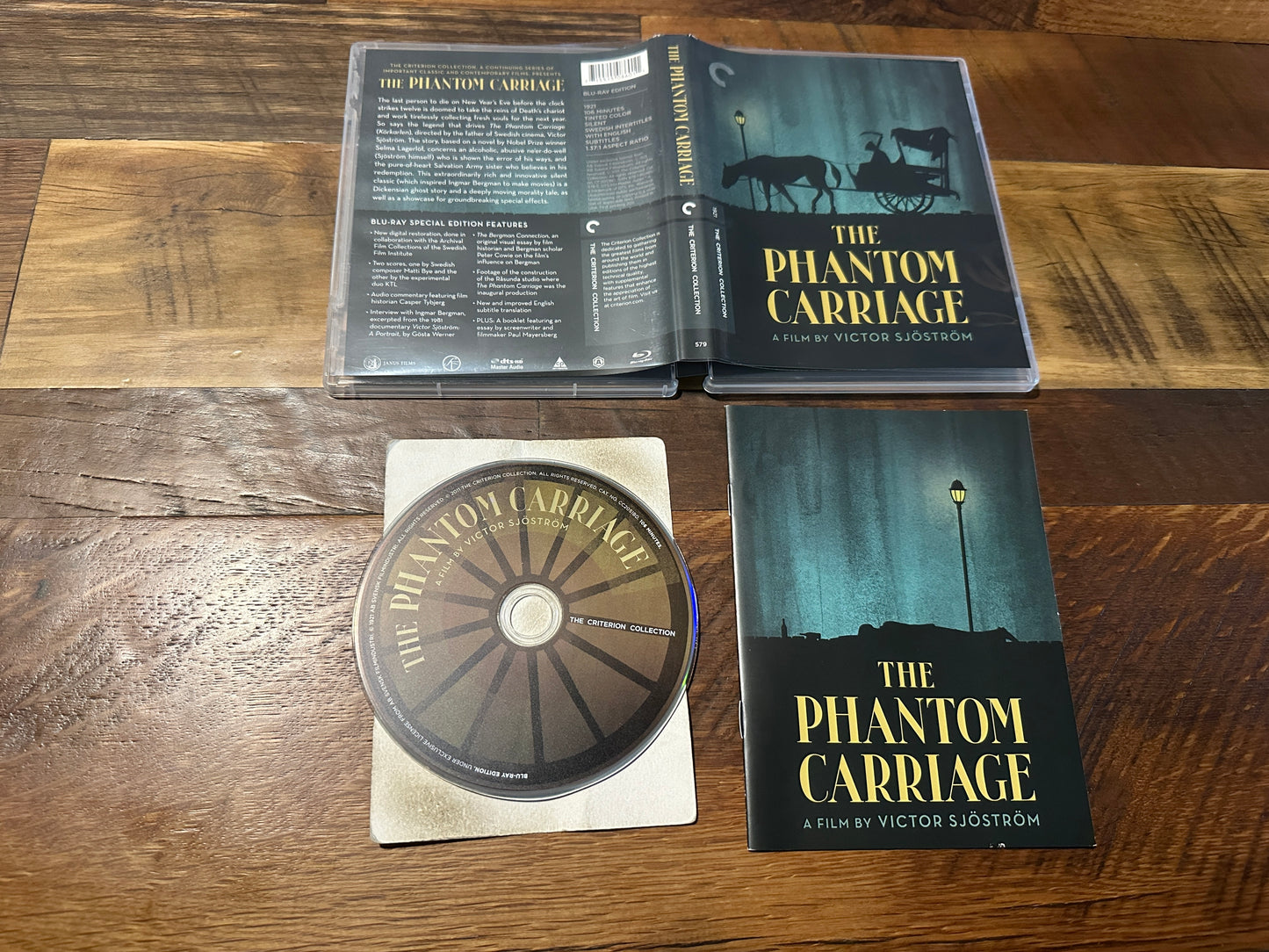 The Phantom Carriage (Blu ray, Criterion Collection, Special Edition)