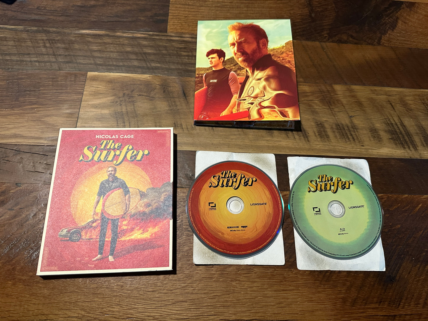 The Surfer (4K Ultra HD, Lionsgate, Slipcover, Nicholas Cage Classic)
