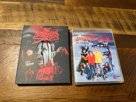 The American Scream (Blu ray, Vinegar Syndrome Partner Label, Slipcover, NEW)