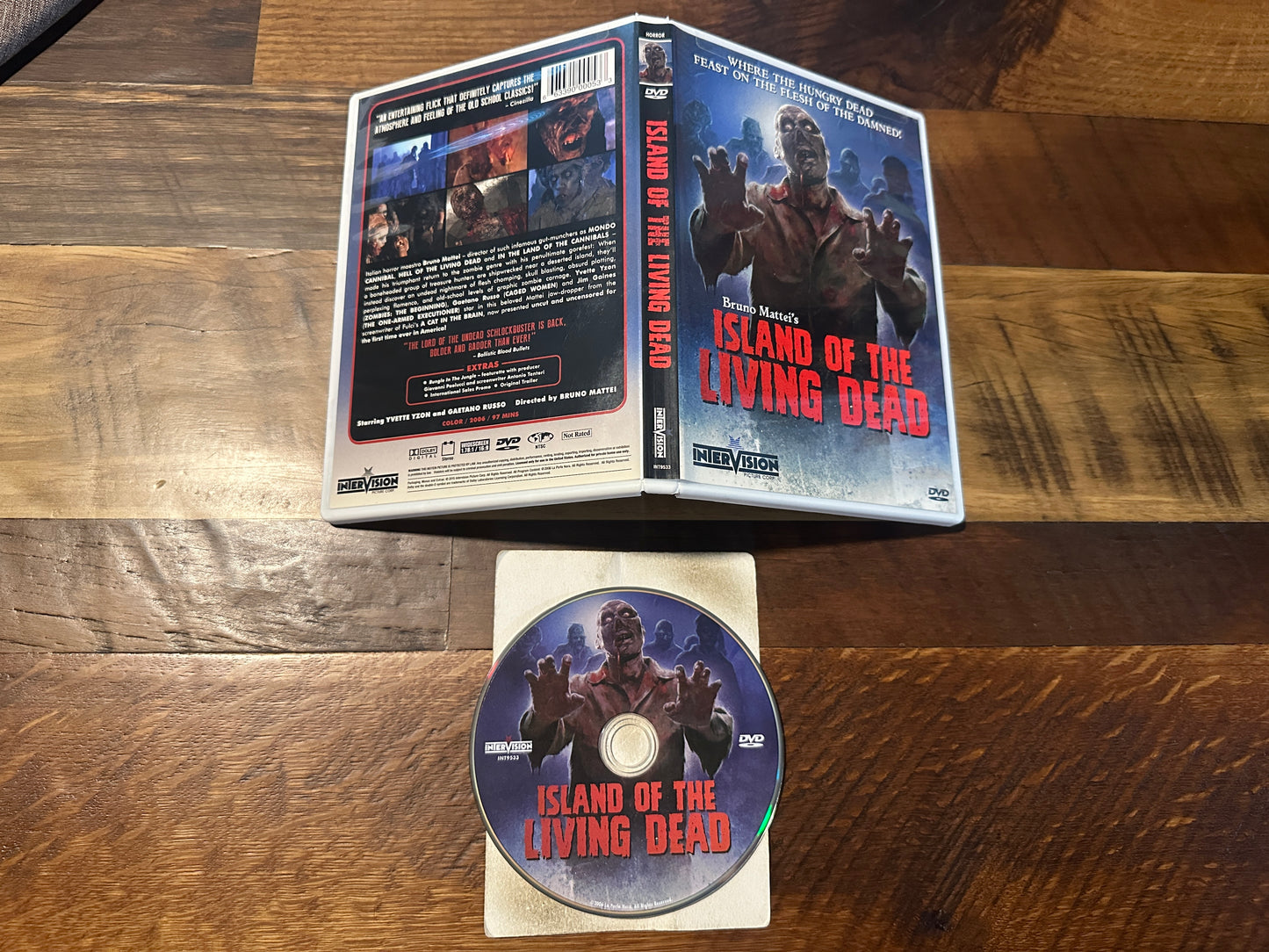 Island of the Living Dead (DVD, Intervision, 2006 Bruno Mattei Classic)