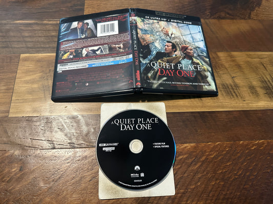 A Quiet Place Day One (4K Ultra HD, Paramount, Modern Horror, No Digital)