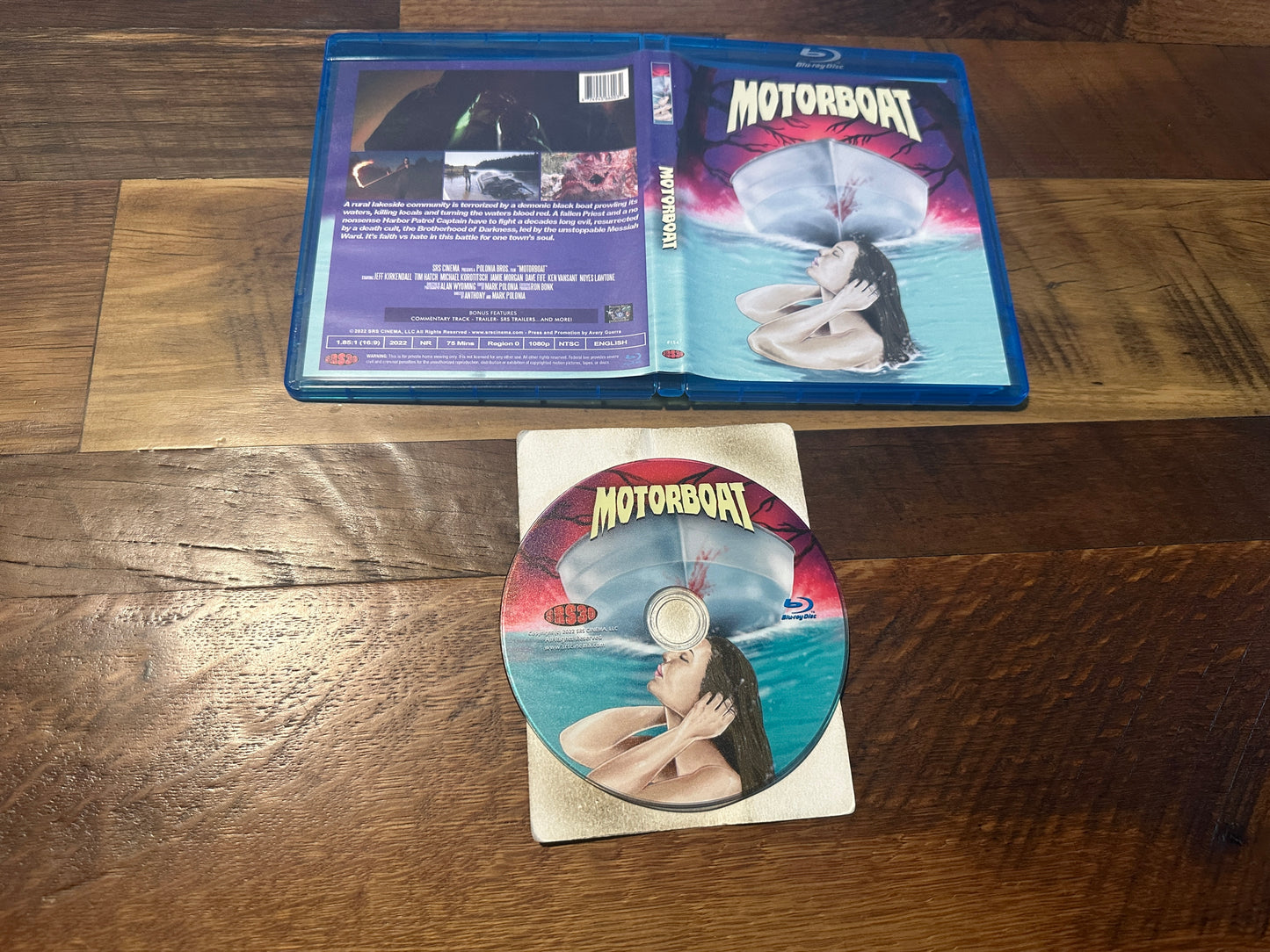 Motorboat (Blu ray, SRS Cinema, 2022 Obscure Movie, Polonia Bros)