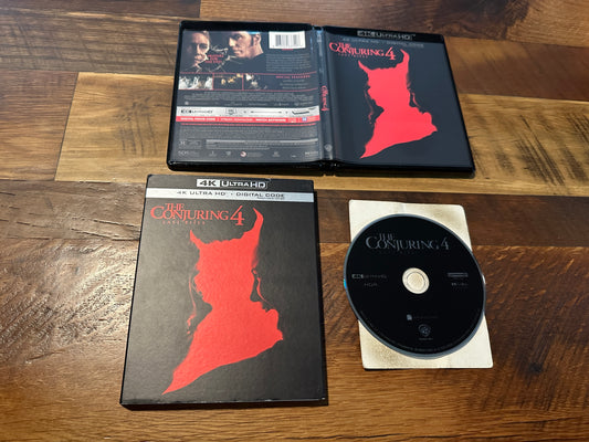 The Conjuring Last Rites (4K Ultra HD/Blu ray, Warner Bros, Slipcover, No Digital)