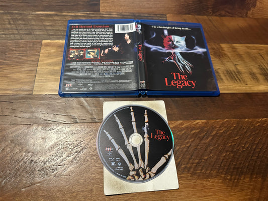 The Legacy Blu ray*Scream Factory*70's Classic Horror*Widescreen*