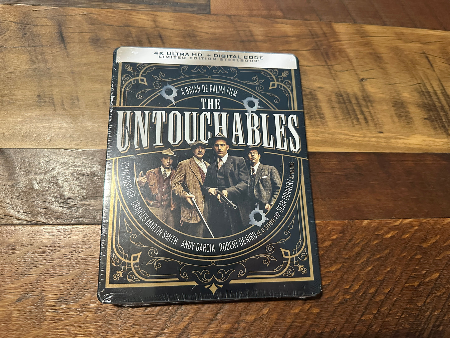 The Untouchables (4K Ultra HD, Steelbook, Paramount, NEW/Sealed)