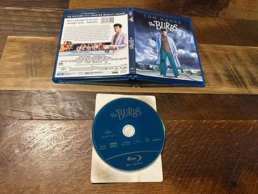 The Burb (Blu ray, Universal, Tom Hanks 80’s Classic, Widescreen)