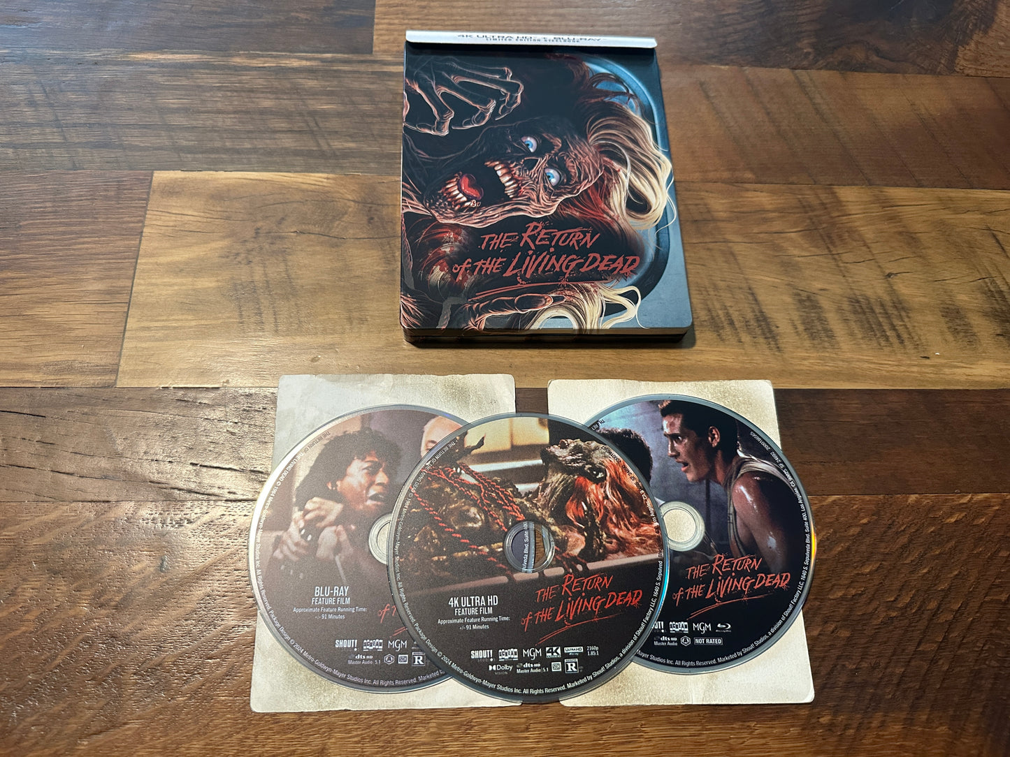 The Return of the Living Dead (4K Ultra HD, Scream Factory, Steelbook)