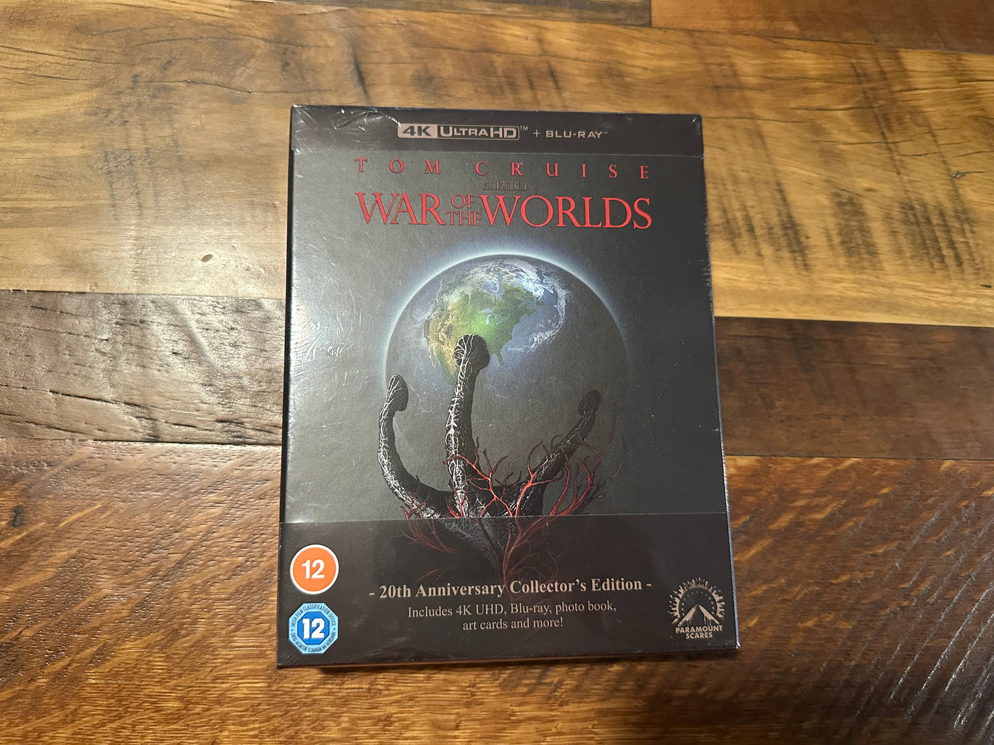 War Of The Worlds 2005 (4K Ultra HD, 20th Anniversary Collector’s Ed, NEW)