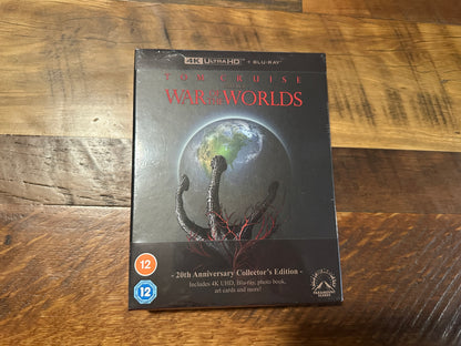 War Of The Worlds 2005 (4K Ultra HD, 20th Anniversary Collector’s Ed, NEW)
