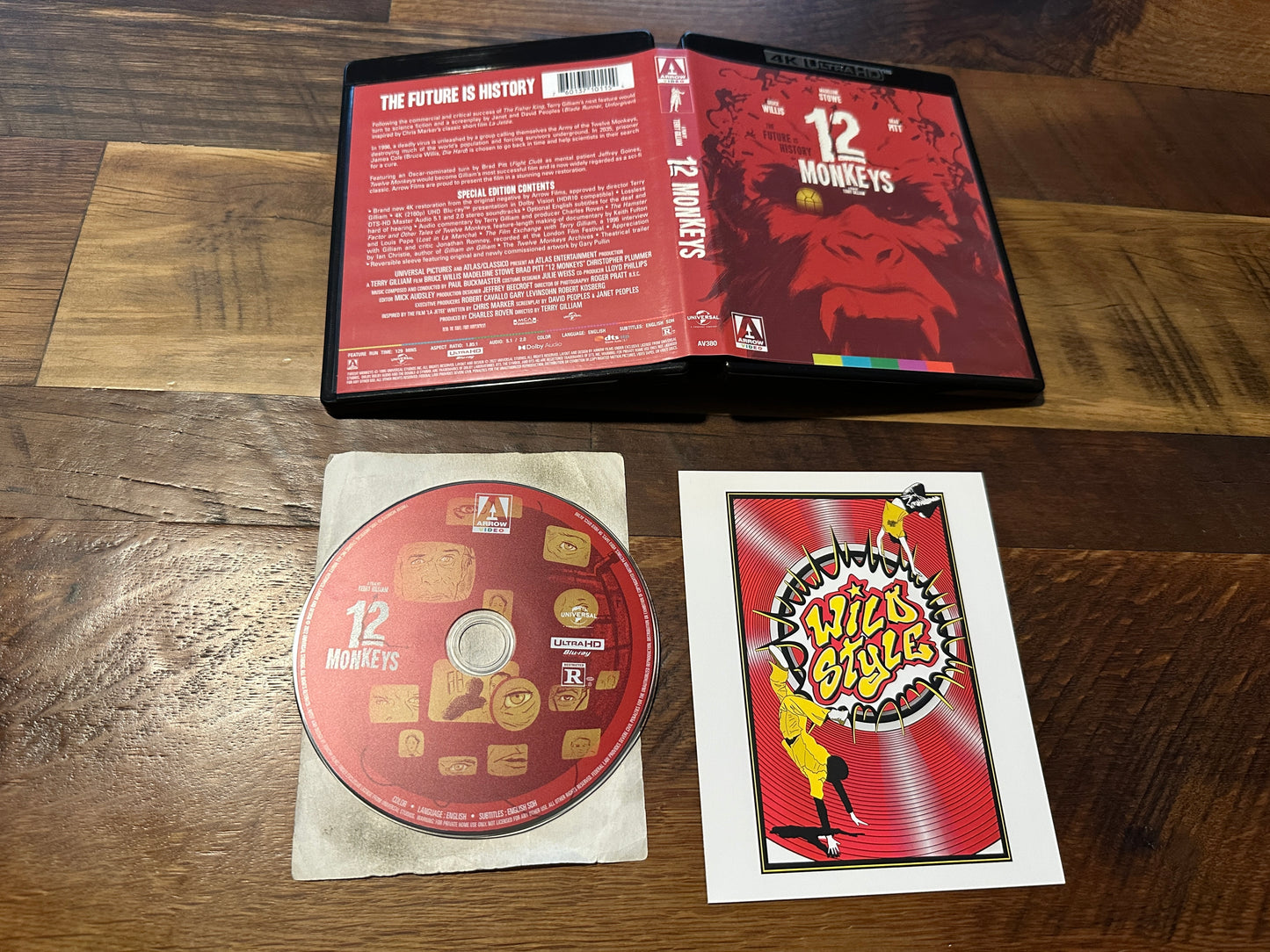 12 Monkeys (4K Ultra HD, Arrow Video, Special Edition, 90’s Horror Classic)