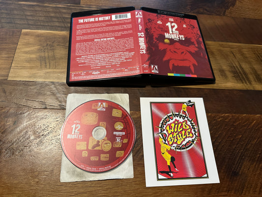 12 Monkeys (4K Ultra HD, Arrow Video, Special Edition, 90’s Horror Classic)