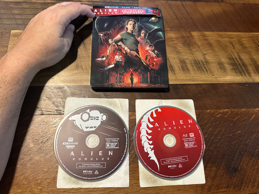 Alien Romulus 4K Ultra HD/Blu ray-20th Century Fox-2 Disc-No Digital