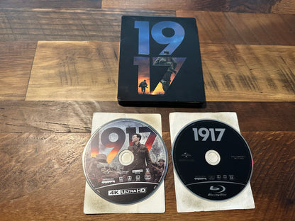 1917 4K Ultra HD/Blu ray-Steelbook-Widescreen-No Digital-