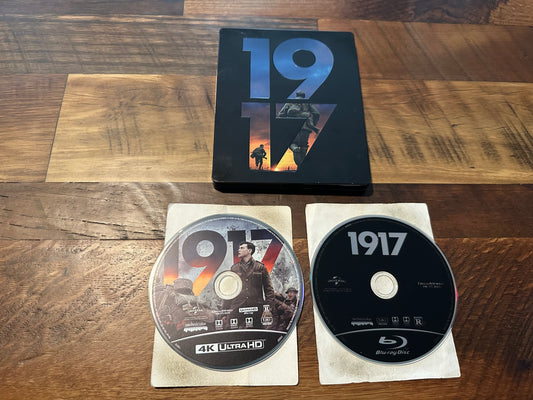 1917 4K Ultra HD/Blu ray-Steelbook-Widescreen-No Digital-